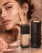 Huda Beauty FauxFilter Foundation – Milkshake 100B | Full Coverage Liquid Foundation