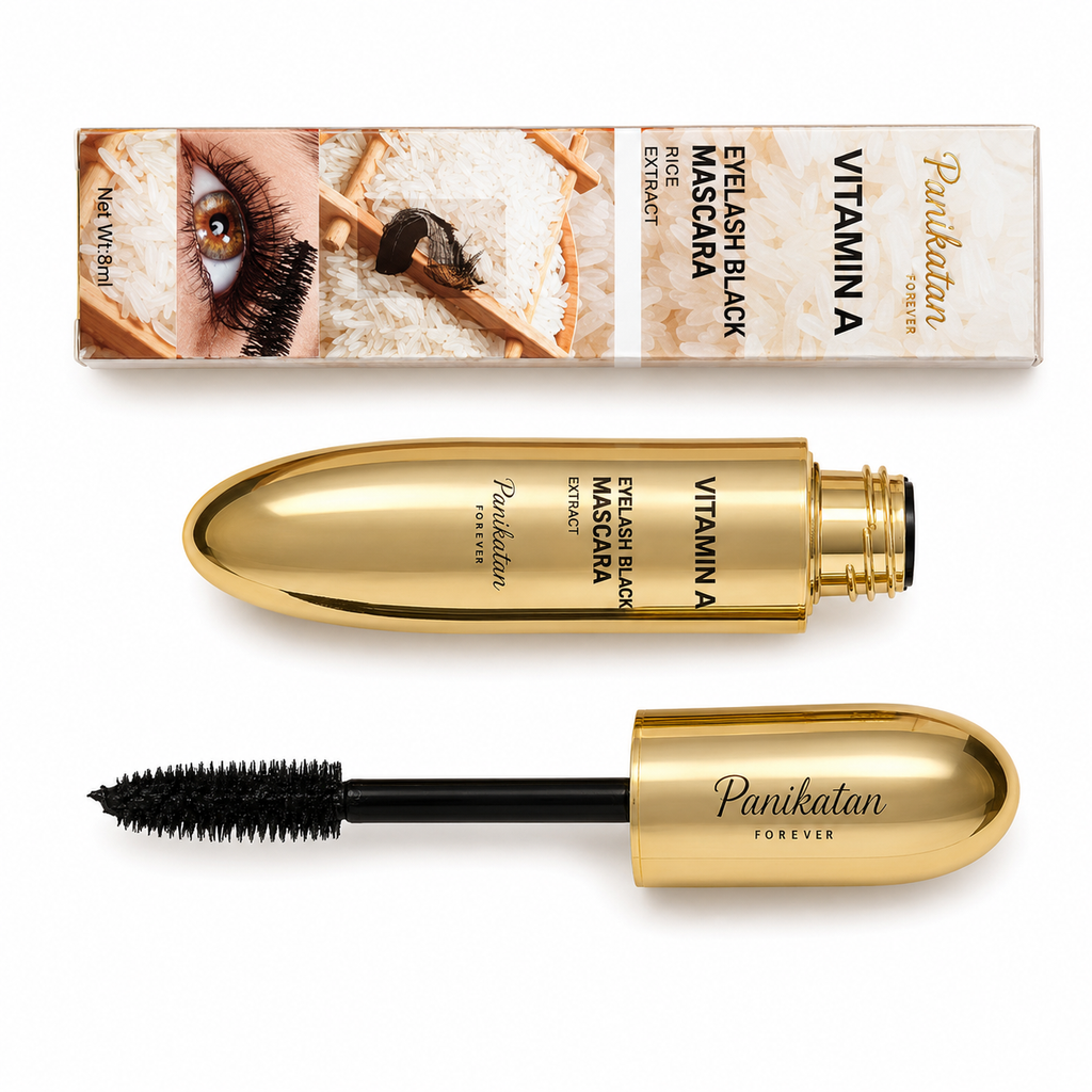 Panikatan Premium Quality Vitamin A Eyelash Black Mascara