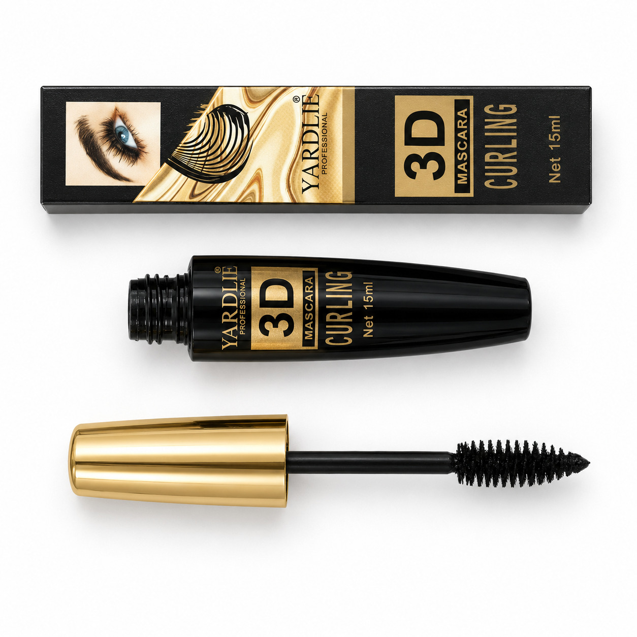 Yardlie Professional 3D Curling Mascara – Premium Quality 15ml