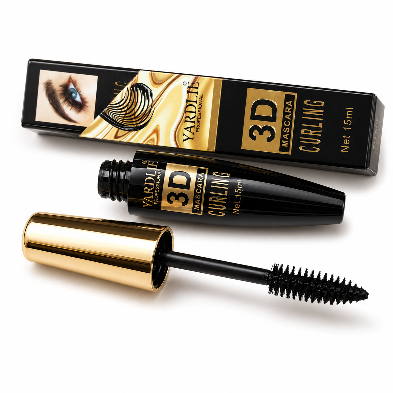 Yardlie Professional 3D Curling Mascara – Premium Quality 15ml