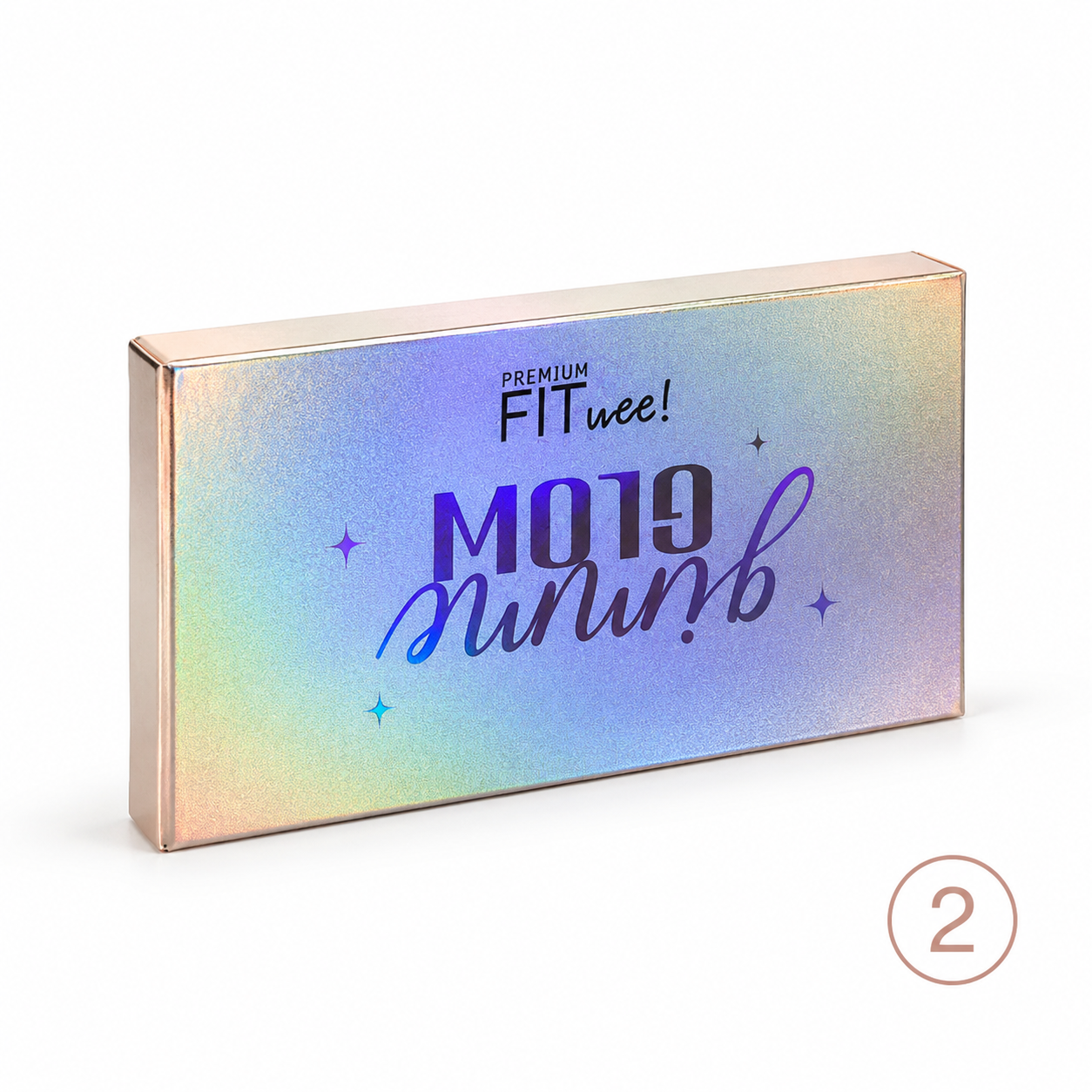 Premium Fit Wee Glowy Glow 3-Color Highlighter Palette – Shimmer Face Glow Kit