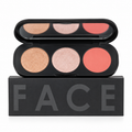 Focallure FACE 3-in-1 Blush & Highlighter Palette – Shades 03