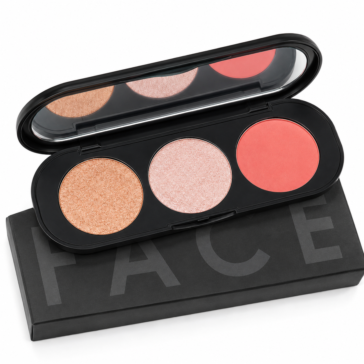 Focallure FACE 3-in-1 Blush & Highlighter Palette – Shades 03