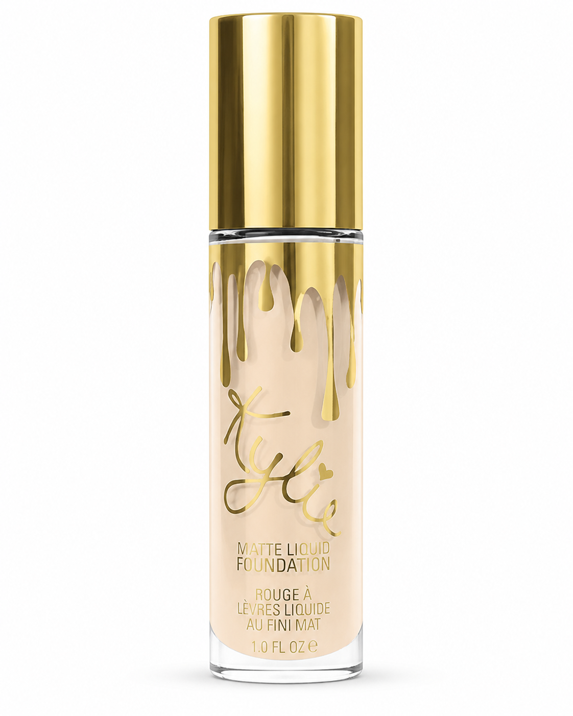Kylie Matte Liquid Foundation – Full Coverage Beige Shade