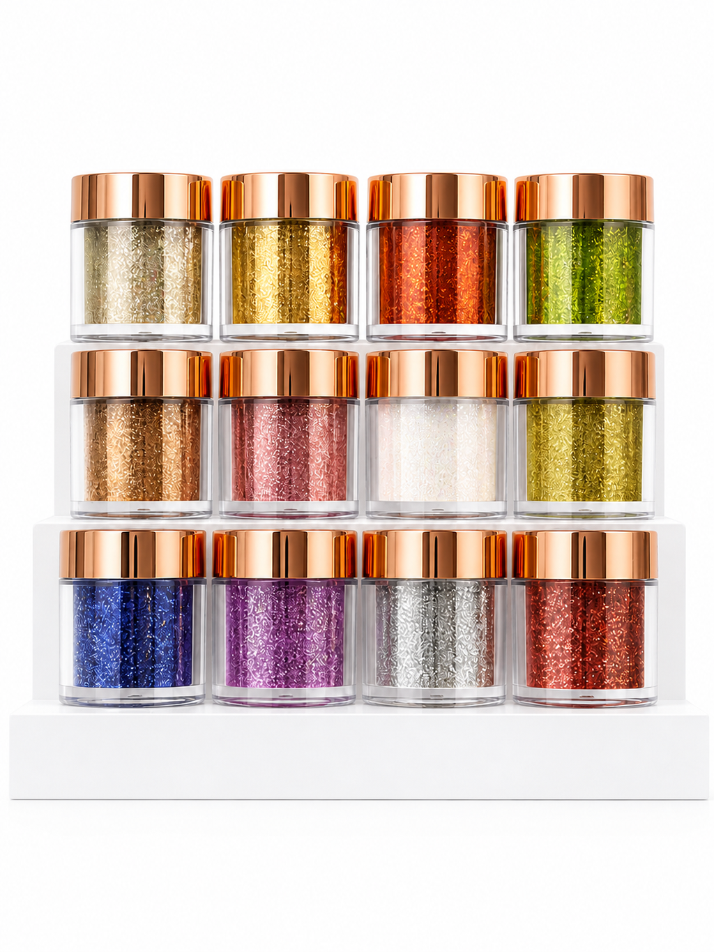 Glitter Powder – Face, Eye, Body & Nail Sparkle --12 Different Shades