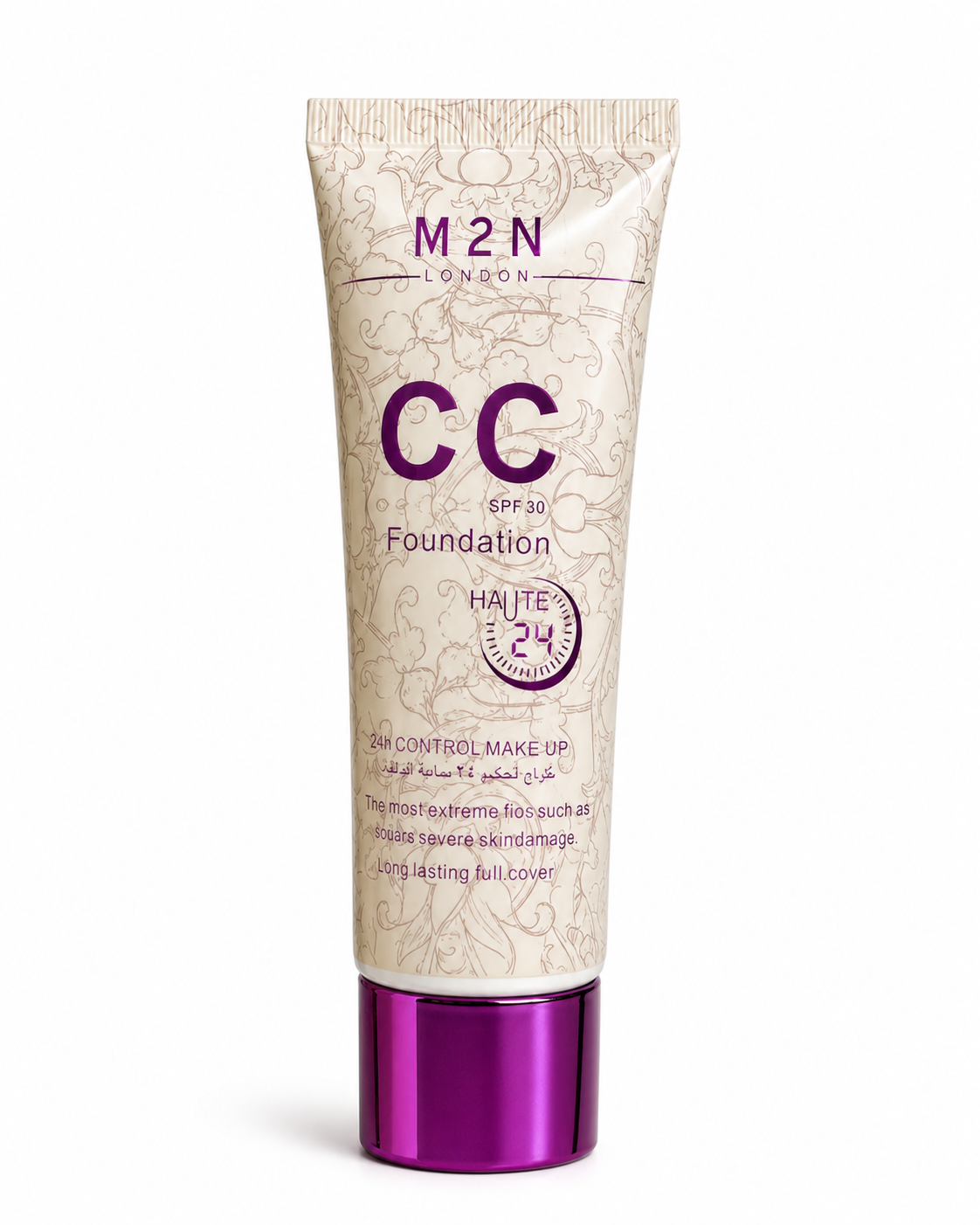 M2N London CC Foundation SPF 30 – 24H Control Makeup