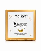 Maliao Banana HD Loose Powder – Translucent Setting Powder, 15g