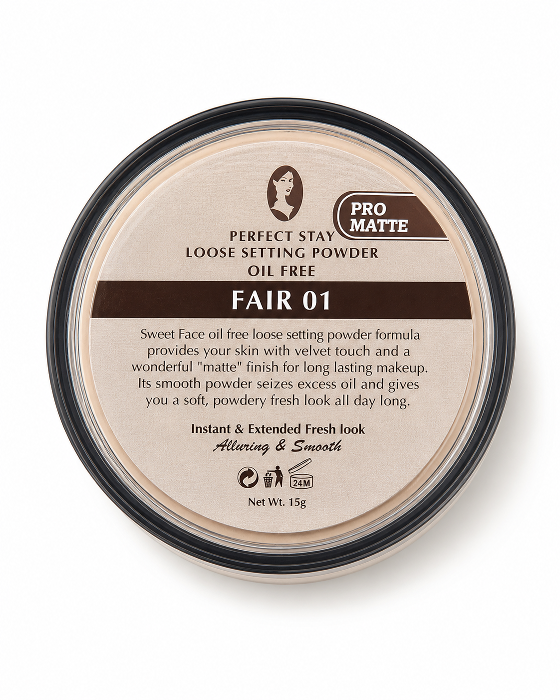 Sweet Face Perfect Stay Loose Setting Powder – Fair 01, 20g