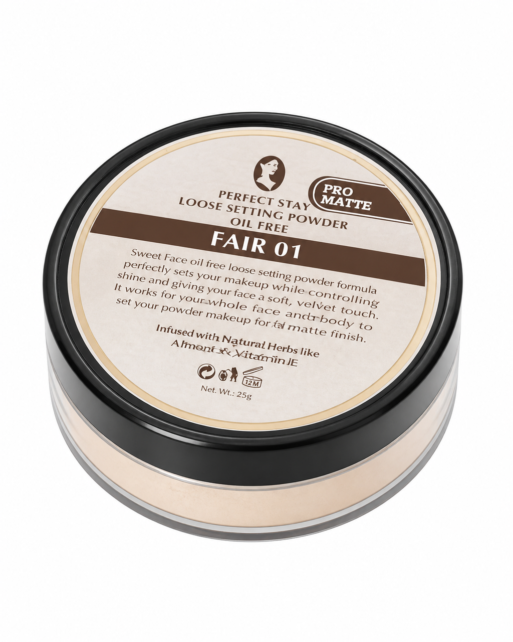 Sweet Face Perfect Stay Loose Setting Powder – Fair 01, 20g