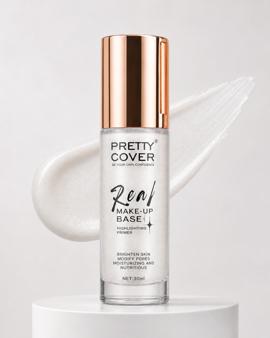Pretty Cover Real Make-Up Base Highlighting Primer – 30ml