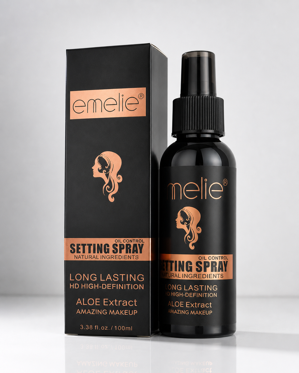 Emelie Oil Control Setting Spray with Aloe Extract – 100ml