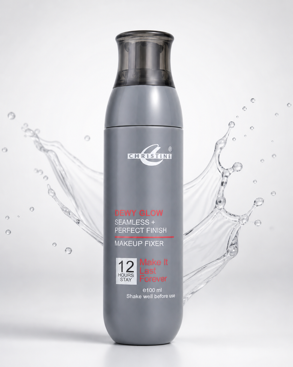 Christine Dewy Glow HD Makeup Fixer – 12 Hours Stay, 100ml