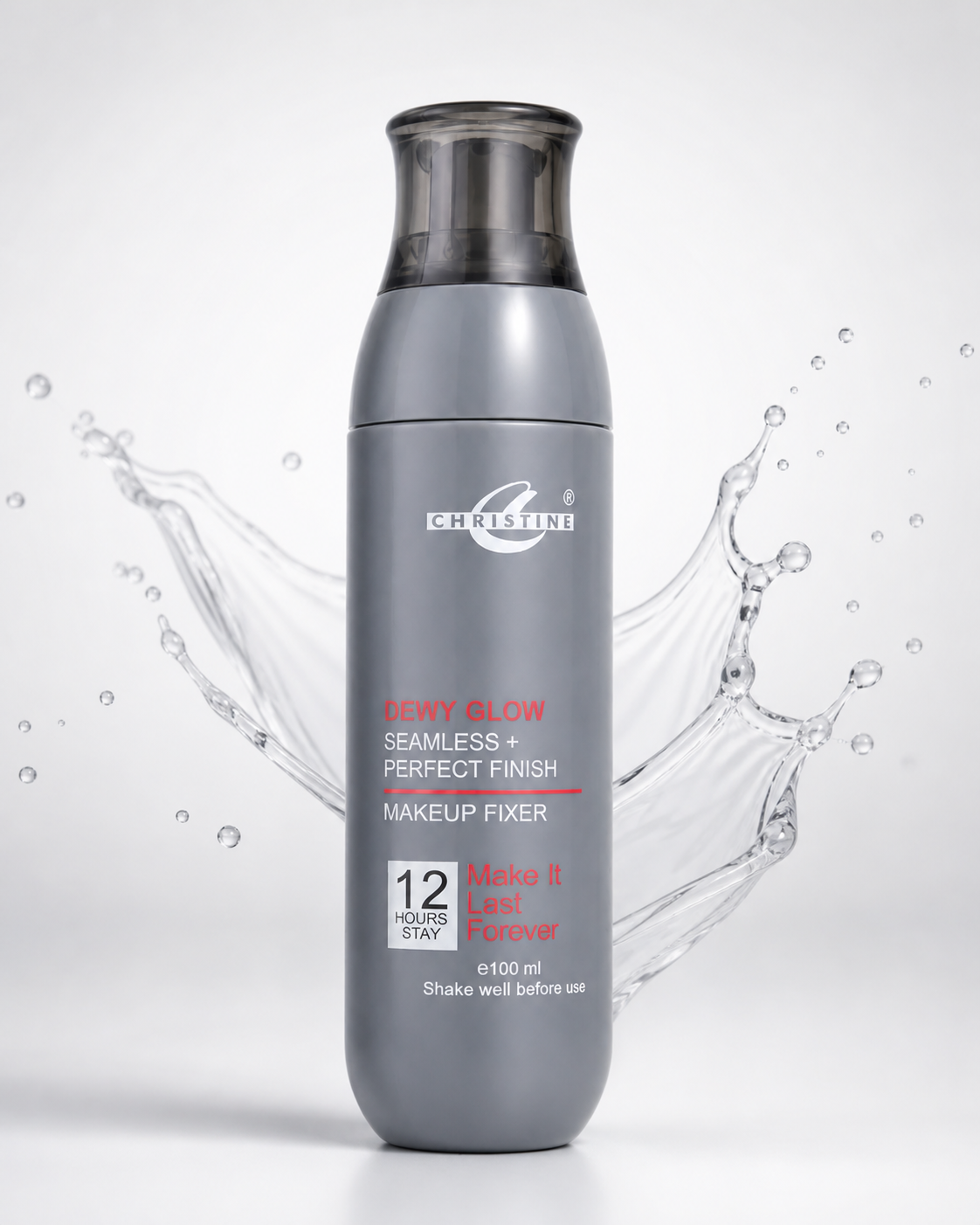 Christine Dewy Glow HD Makeup Fixer – 12 Hours Stay, 100ml