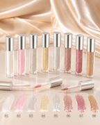Shimmer Glitter Liquid Eyeshadow – 8 Shades Sparkle Makeup